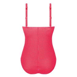 Maillot de bain une pièce Romantic down rouge Amoena