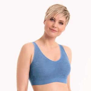 Soutien-gorge Essentials Lace Bleu ciel – Confort & Maintien Prothèse