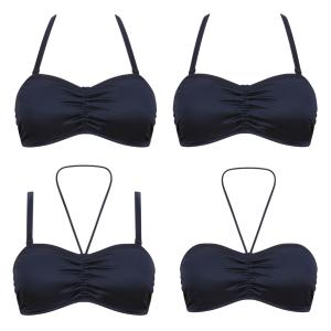 Haut de bikini Bandeau Lazio Marine - Amoena