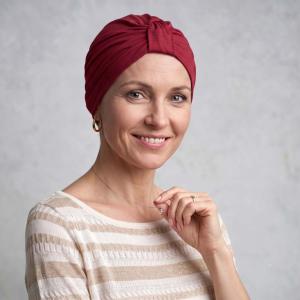 Turban chimio Violette bambou : La gamme iconique - Autrement Belle