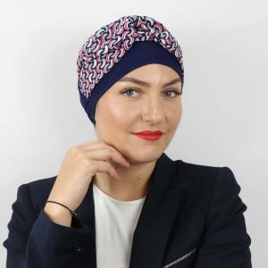 Turban chimio Margot Bambou : Volume et nœud couture - Autrement Belle