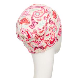 Bonnet chimio Yoga Multicolore Christine Headwear : Bambou et imprimés exclusifs