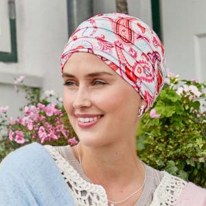 Bonnet chimio Yoga Multicolore Christine Headwear : Bambou et imprimés exclusifs