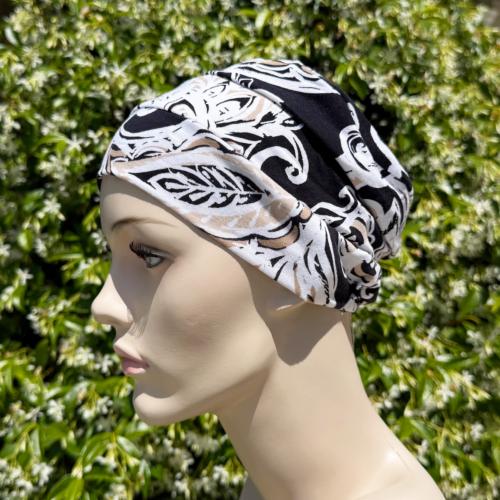 Bonnet chimio Tala coton multicolore Ellen Wille