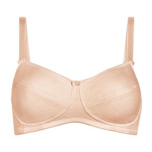 Soutien gorge à poches en coton Ruth beige Amoena