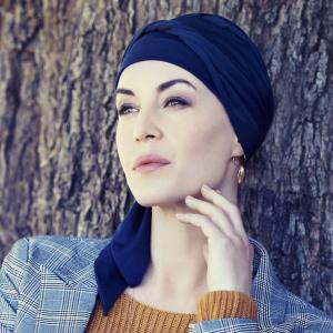 Foulard chimio Béatrice uni Soft line 37.5® Christine Headwear