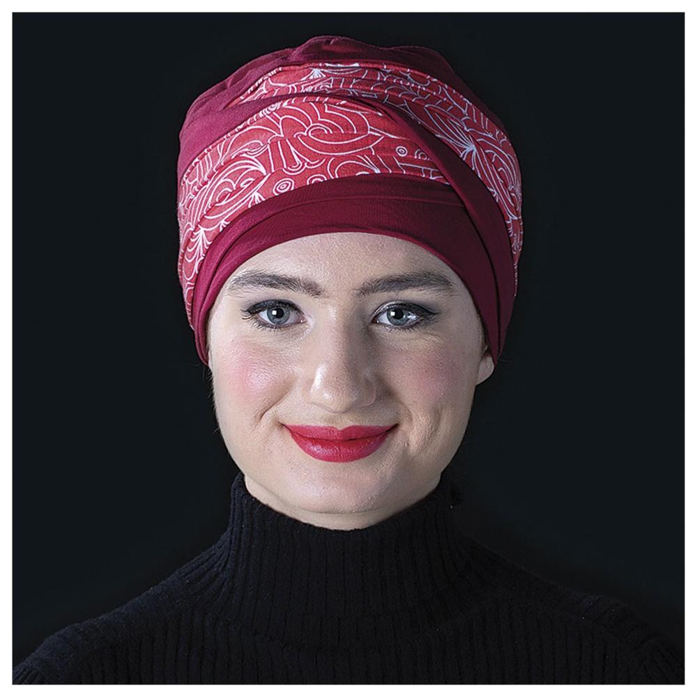 Turban chimio en bambou - Capri - Rose comme Femme