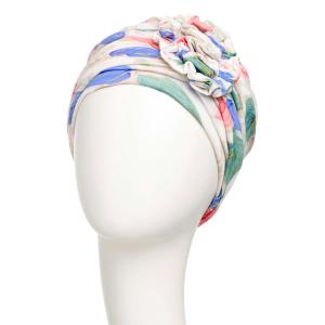 Turban chimio confort Lotus lin - Christine Headwear