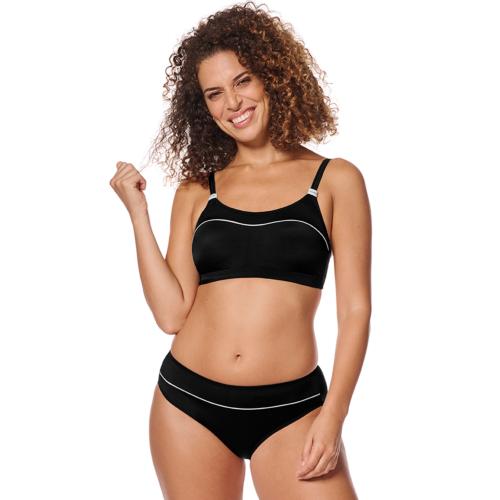 Bikini pour prothèse Ravello noir Amoena