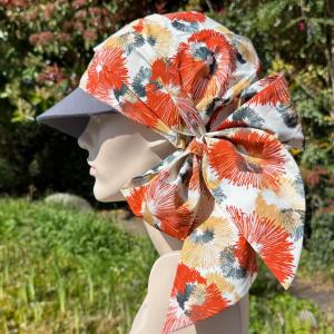 Casquette chimio Capri imprimée Ellen Wille