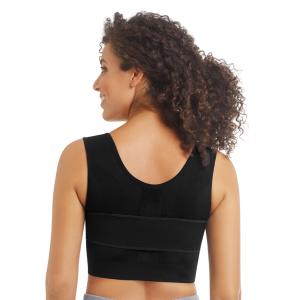 Soutien-gorge de compression moyen Sina noir Amoena