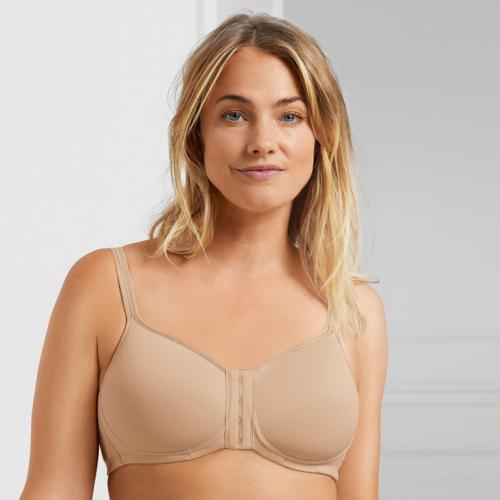 Soutien gorge paddé ouverture devant Mara sable Amoena