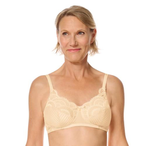 Soutien gorge sans armatures paddé Karolina sable Amoena