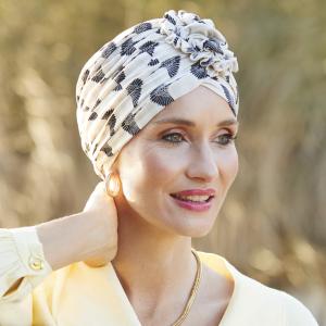 Turban chimio Lotus bambou multicolore Christine Headwear