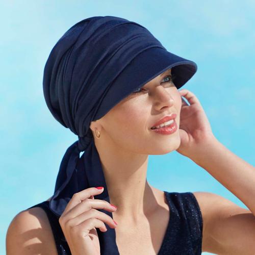 Casquette chimio Confort Briana Christine Headwear : Technologie 37.5® et Anti-UV