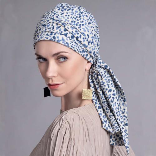 Foulard chimio à nouer Ama fina Ellen Wille