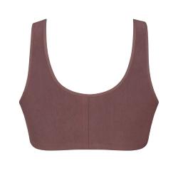 Brassière postopératoire taupe en coton Hazel Anita