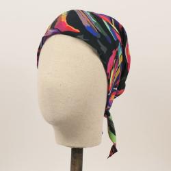 Foulard bandana prénoué été Lolita multicolore Autrement Belle