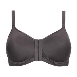 Soutien gorge paddé ouverture devant Mara anthracite Amoena
