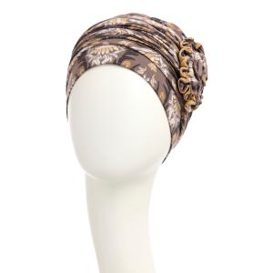 Turban chimio Lotus bambou multicolore Christine Headwear