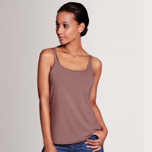 Valletta Top avec brassière intégrée rose taupe Amoena
