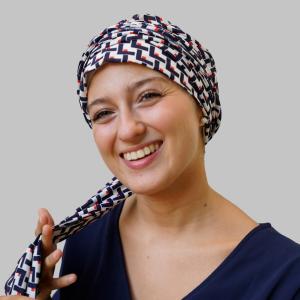 Foulard Préformé Georgia Autrement Belle - Finition Soie & Doublure Coton - Éclat & Volume