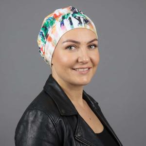 Turban chimio Suzy Bambou : L�g�ret� d'�t� et plis drap�s - Autrement Belle