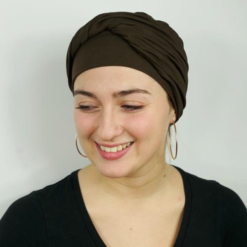 Turban en bambou Lucie uni Autrement Belle