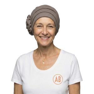 Bonnet Turban Chimio Elena - Laine & Bambou - Volume & Fleur