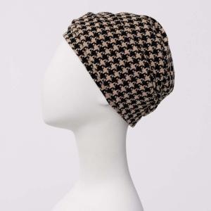 Turban chimio confort Léa en velours côtelé - Viva Headwear