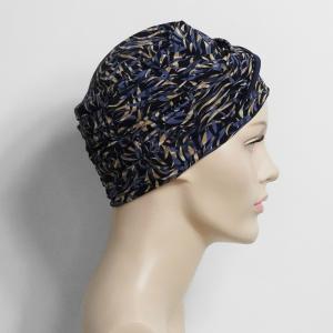 Turban Lucie Imprimé - L'Élégance du Bambou à Motifs