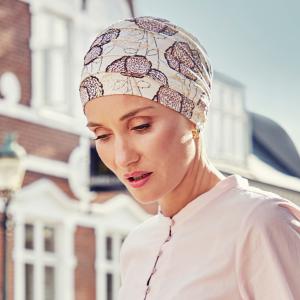 Bonnet chimio Yoga bambou multicolore Christine Headwear