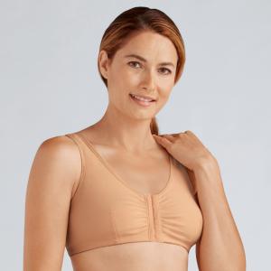 Brassière postopératoire en coton Frances beige Amoena