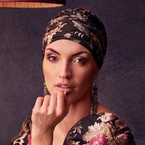 Turban chimiothrapie Boho Sapphire Christine Headwear