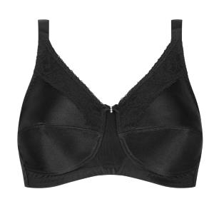 Soutien gorge pour prothèses sans armatures Nancy noir Amoena