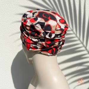 Turban chimio bambou Mirabelle multicolore Autrement Belle