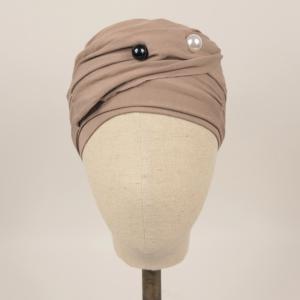 Turban chimio en bambou Aurélie uni MM Paris
