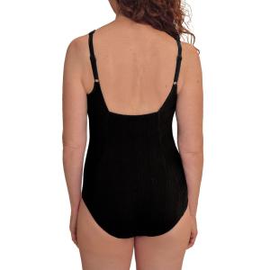 Maillot de bain une pièce pour prothèse Treviso Noir - Amoena