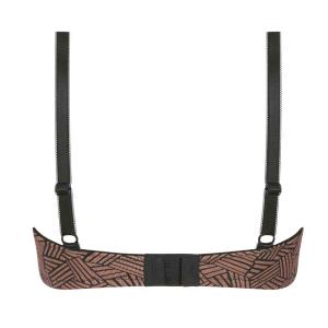 Soutien-gorge sans armatures Brooke - Amoena (Noir / Moka)