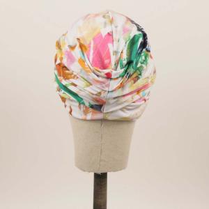 Turban chimio Suzy Bambou : Légèreté d'été et plis drapés - Autrement Belle