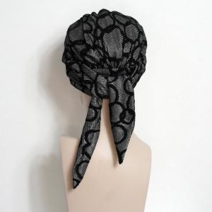 Bonnet Turban Chimio Hiver - Modèle Julieta - Laine & Bambou à Nouer