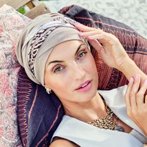 Turban chimio confort La Perla Boho Spirit - Christine Headwear