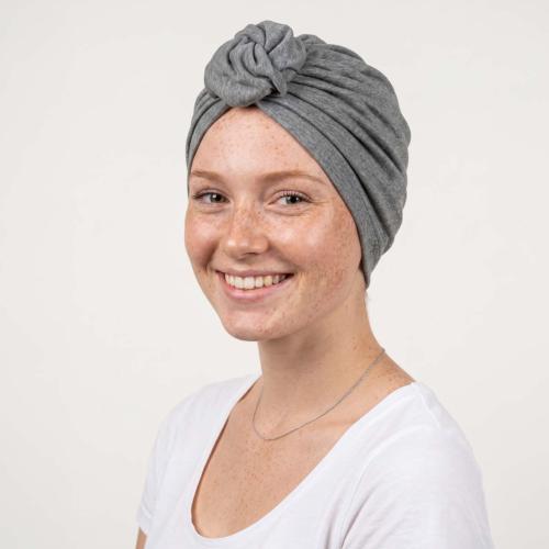Turban chimio Laurette 100% Coton : Radiothérapie et chambre stérile - Autrement Belle