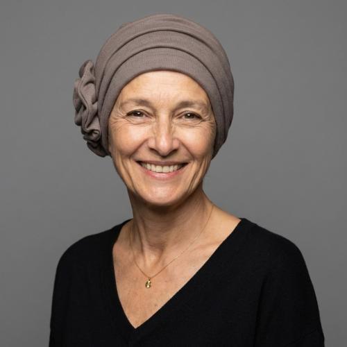 Bonnet Turban Chimio Elena - Laine & Bambou - Volume & Fleur