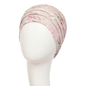 Bonnet chimio Yoga lin multicolore Christine Headwear