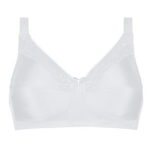 Soutien gorge pour prothèses sans armatures Nancy blanc Amoena