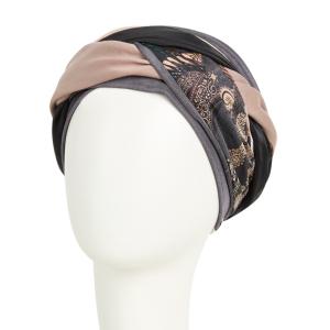 Turban chimio Boho avec bandeau amovible Christine Headwear