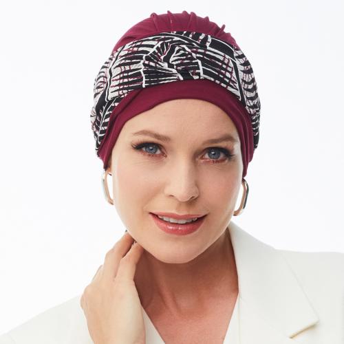 Turban chimio Rina imprimé Gisela Mayer