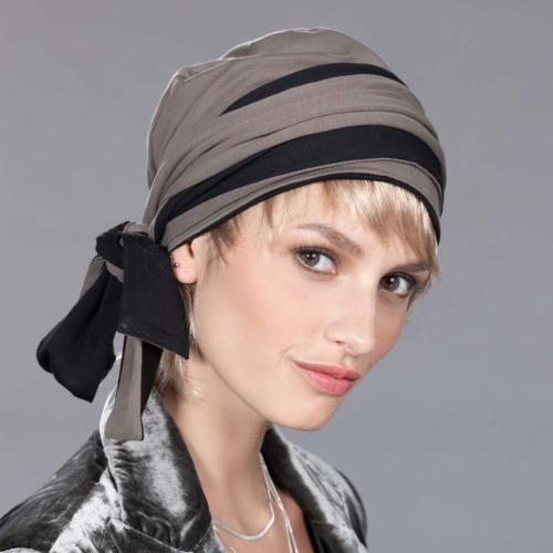 Foulard Chimio en Jersey Ama Ellen Wille : Bicolore et Longs Pans