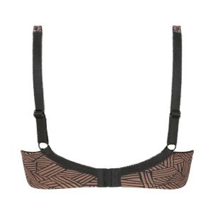 Soutien-gorge Grand Maintien Brooke - Amoena (Noir / Moka)
